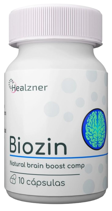 Presentación de la botella Biozin para el bienestar auditivo